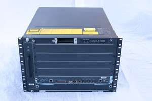 Cisco 7606 Chassis bundle with WS SUP32 GE 3B 2xPS  