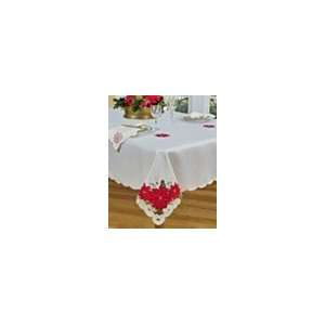  Homewear Table Linens, 14 x 90 Poinsettia Trio Table 