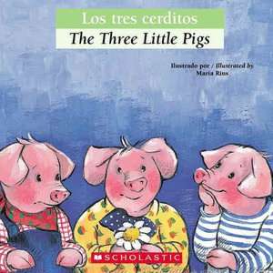   Los tres cerditos (The Three Little Pigs) by Maria 