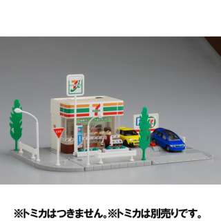 Tomy Tomica Town Scene Set 7 Eleven Convenience Store  