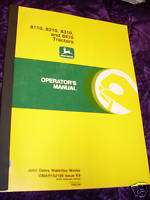 John Deere 8110/8210/8310/8410 Tractor Operator Manual  