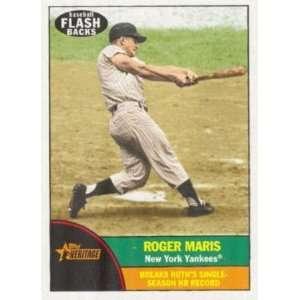   Topps Heritage Baseball Flashbacks #BF1 Roger Maris 