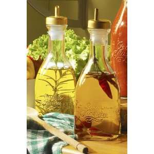    Quattro Stagioni Olive Oil Bottle by Bormioli Rocco