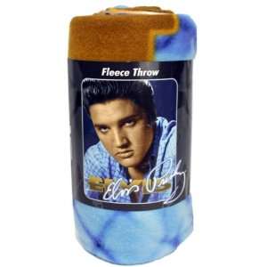  Elvis Presley Fleece Throw Blanket (Light Weight)