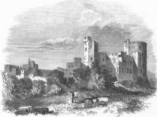 Caption below picture Peckforton Castle, Cheshire   A. Salvin 