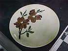 Retro Blue Ridge Southern Pottery Brown Dogwood Flowers