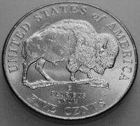 Jefferson Nickel 2005 P Uncirculated American Bison  