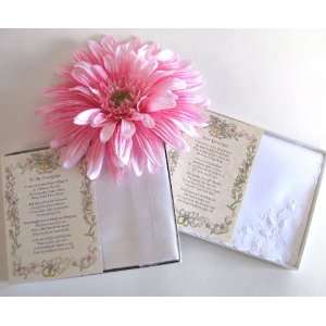  Wedding Handkerchief   From the Bride to an Out of Town Guest 