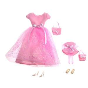   Doll Fashion Avenue Matchin Styles 1996 Pink Ball Dress Toys & Games