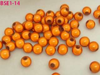 Colors Miracle Acrylic Plastic loose Charm Round ball Spacer Beads 