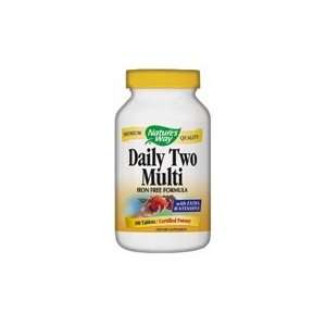    NATURES WAY Daily Two (Iron Free) 100 TAB