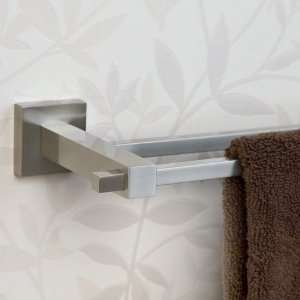  28 Albury Collection Double Towel Bar   Brushed Nickel 