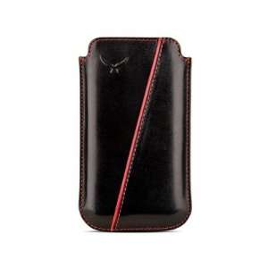  APPLE IPHONE 4 / 4S KIOS DIEGO STRAP CASE   BLACK / RED 