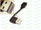 USB A usb2.0 female to 5pin 90 degree 90° microusb Male F/M Cable 