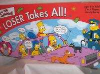 Roseart ©2001 THE SIMPSONS LOSER TAKES ALL Party Game  