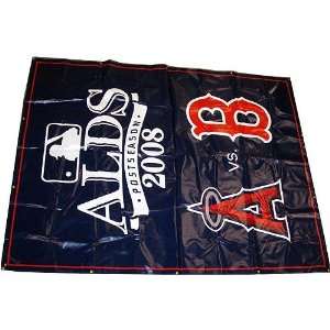   Sox vs. Angels 120x36 ALDS Game Used Vinyl Banner