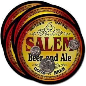  Salem, MA Beer & Ale Coasters   4pk 