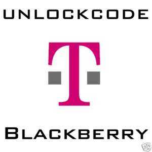 UNLOCK Code for T Mobile Blackberry 9300 9780 9700 Bold  