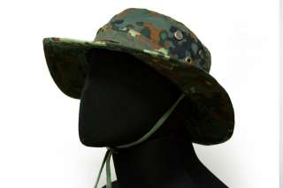 Germany Army German Woodland Camo Boonie Hat GW  