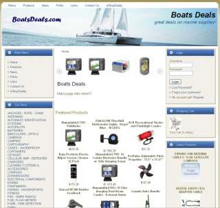 here s what the business website looks like store front page