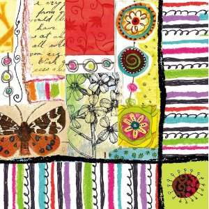   Napkin,6.5x6.5, Pack of 20, Wonderfully Quirky