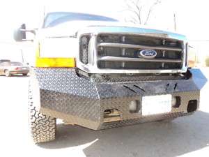 New Ranch Style Front Bumper 99 00 01 02 03 04 Ford F250 F350 Super 