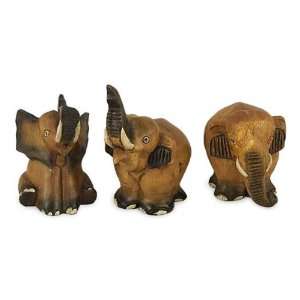  The Elephant Gang, statuettes (set of 3)