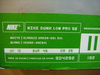 DS Nike Dunk Low SB Buck Mens Sz 11 Primium Supreme Huf  