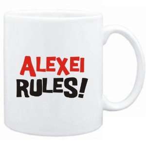  Mug White  Alexei rules  Male Names
