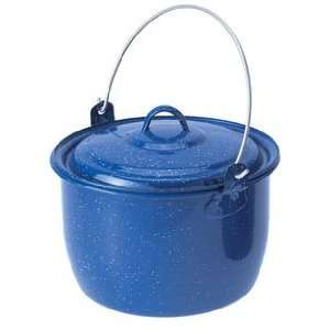  Blue Enamel 3qt Convex Kettle