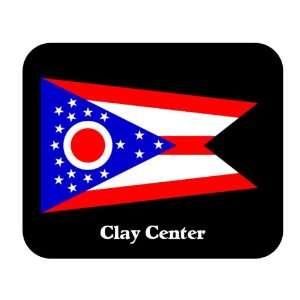  US State Flag   Clay Center, Ohio (OH) Mouse Pad 