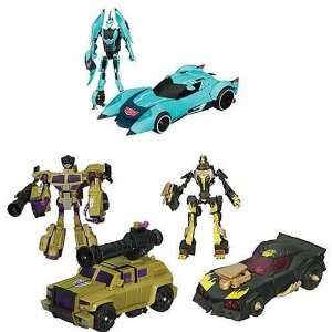  Transformers Animated Deluxe Wave 5 Set of 3 Everything 