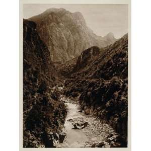 1924 Mountains Kabylie Kabylia Algeria Photogravure   Original 