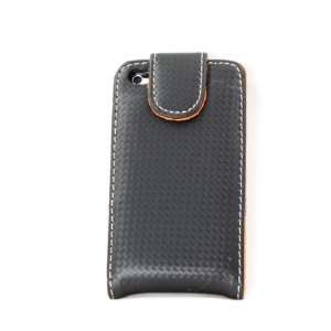  Cuffu Premium Black Flip Leather Case for iPod Touch 4 / Touch 