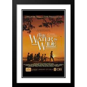 The Water Is Wide 32x45 Framed and Double Matted Movie Poster   Style 