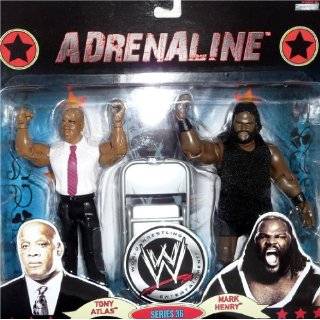   Adrenaline Series 36 Action Figure 2 Pack Tony Atlas and Mark Henry