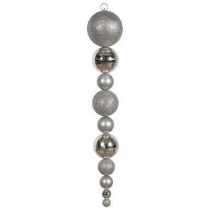  44 Silver Shiny/Matte Ball Drop