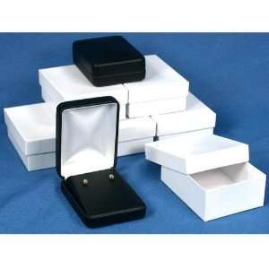   Leather Large Earring Gift Boxes Showcase Displays