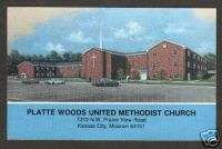 PLATTE WOODS UNITED METHODIST CHURCH, KANSAS CITY, MO *  