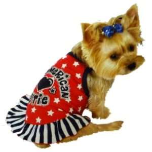  Simply Dog Patriotic Red White & Blue Stars & Stripes All American 