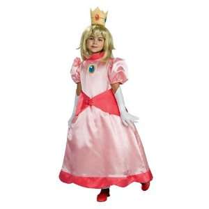  Nintendo Princess Peach Deluxe Kids Costume Toys & Games
