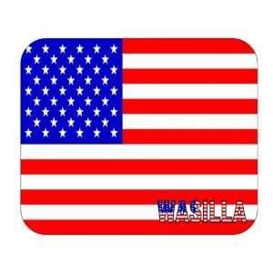  US Flag   Wasilla, Alaska (AK) Mouse Pad 