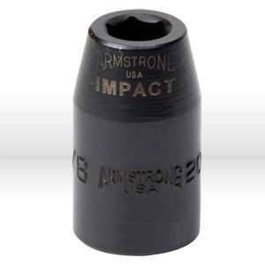  Armstrong 20 042 1/2 Inch Drive 6 Point 1 5/16 Inch Impact 