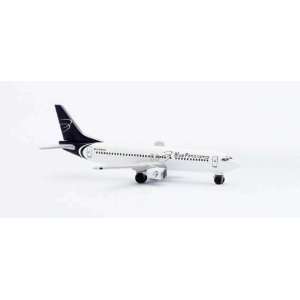 Piece Herpa Model Plane (HE501347   Herpa Blue Panorama B737 400 