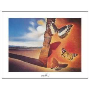  Poster Print   Paysage aux Papillons   Artist Salvador Dali  Poster 