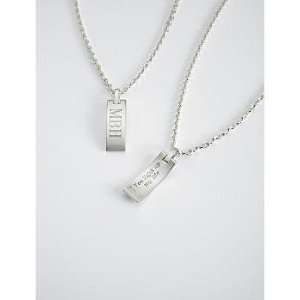  Hidden Message Tag Necklace Jewelry