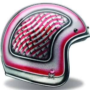  Bell Custom 500 Open Face Motorcycle Helmet Large Scratch 