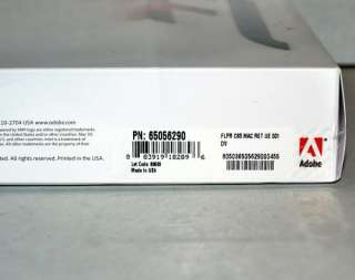 Adobe Flash Pro CS5 CS 5 Mac OS PN 65056290 NEW Sealed Retail Box 