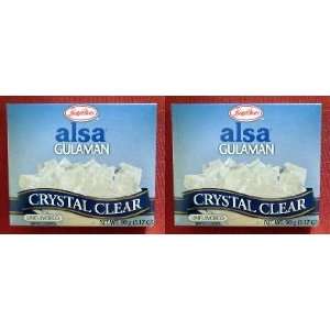  2 packs Ladys Choice Alsa Gulaman Gelatine Crystal Clear 