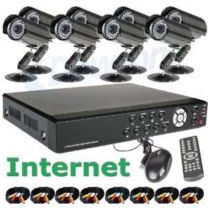  CCTV Surveillance Video System 1000GB HDD 8 Channel DVR 